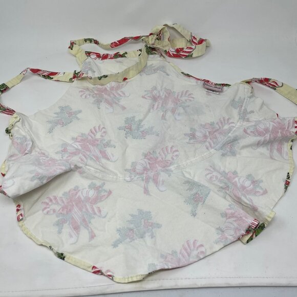Jessie Steele Girls Christmas Candy Cane Apron - Picture 4 of 7